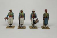 Tirailleurs Algeriens  , Jean Pierre Feigly Artisan-d'art Figurines-historiques