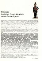création JPF du général JOMINI à pied pour JJ Delachaux de château d'OEX , Jean Pierre Feigly Artisan-d'art Figurines-historiques